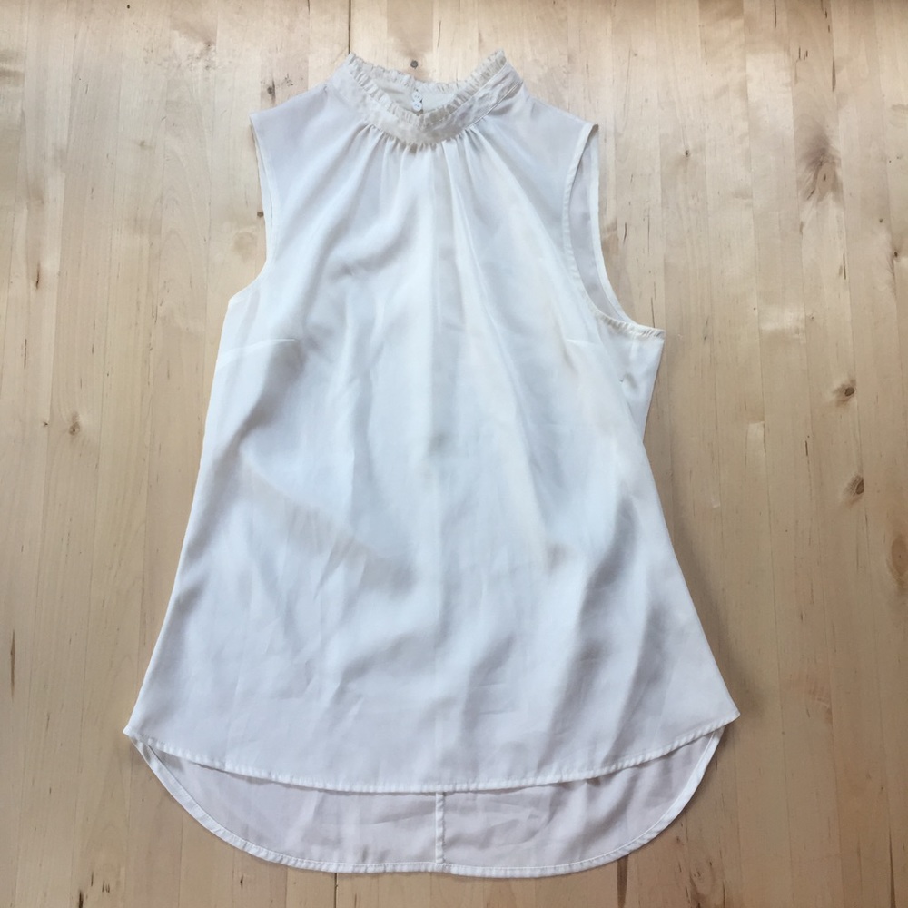 H&M High Neck Ruffle Blouse